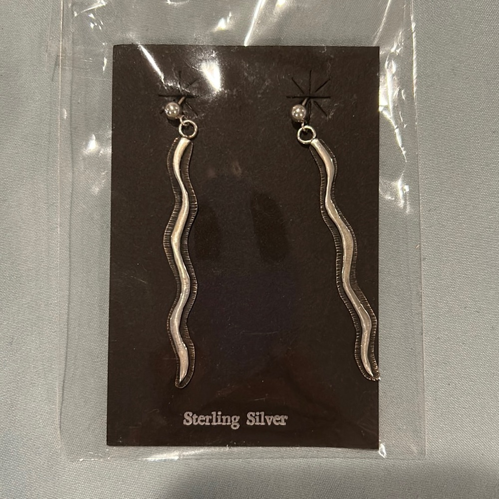 Sterling silver earrings